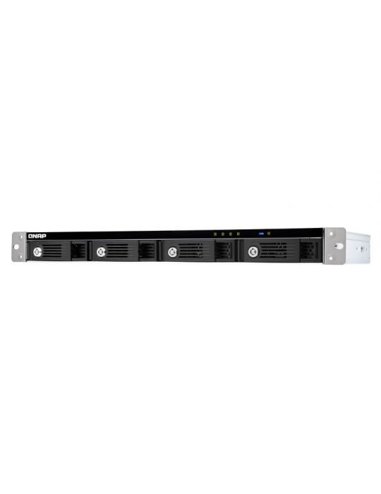 QNAP TR-004U carcasă disc memorie Cutie protecție HDD SSD Negru, Gri 2.5 3.5"