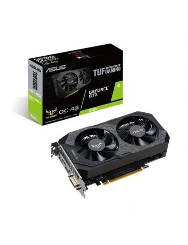 ASUS TUF Gaming TUF-GTX1650-O4G-GAMING plăci video NVIDIA GeForce GTX 1650 4 Giga Bites GDDR5 - Tik.ro