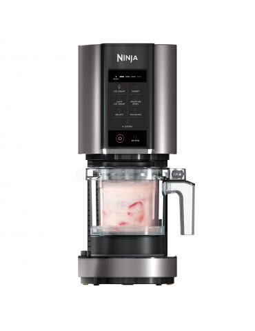 Ninja NC300EU aparate de înghețată Aparat înghețată tradițional 0,473 L 800 W Negru, Argint - Tik.ro