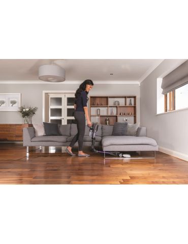 Shark HZ500EU aspirator vertical mătură electrică Usca HEPA Fără sac 0,4 L 450 W Negru, Purpuriu