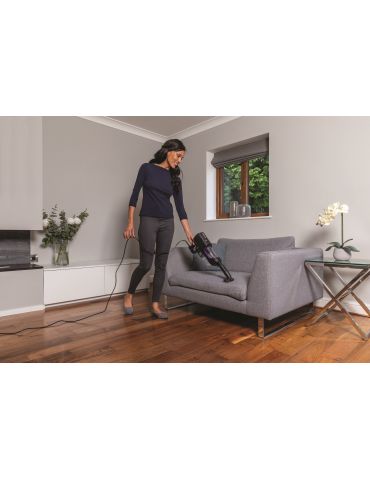 Shark HZ500EU aspirator vertical mătură electrică Usca HEPA Fără sac 0,4 L 450 W Negru, Purpuriu