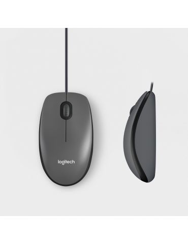 Logitech M100 mouse-uri Ambidextru USB Tip-A Optice 1000 DPI
