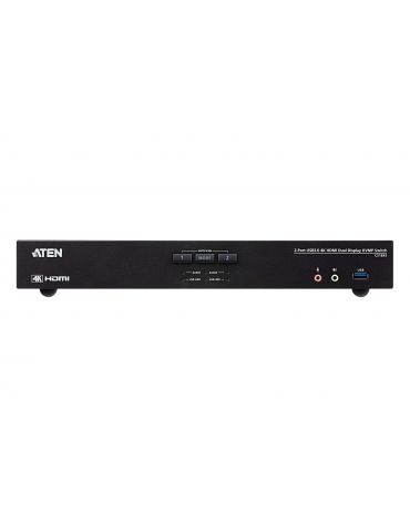 ATEN CS1842-AT-G switch-uri pentru tastatură, mouse și monitor (KVM) Negru