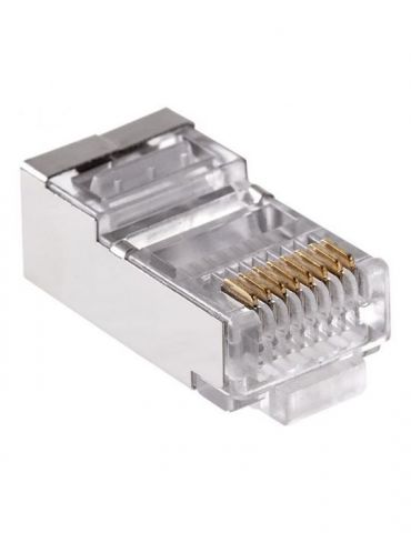 Mufa rj45 8p8c cat 5e ecranata - Tik.ro
