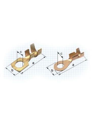 Conector inel m6 set 100buc - Tik.ro