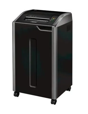 Fellowes 425Ci tocătoare de hârtie Distrugere încrucișată 30 cm Negru, Argint - Tik.ro