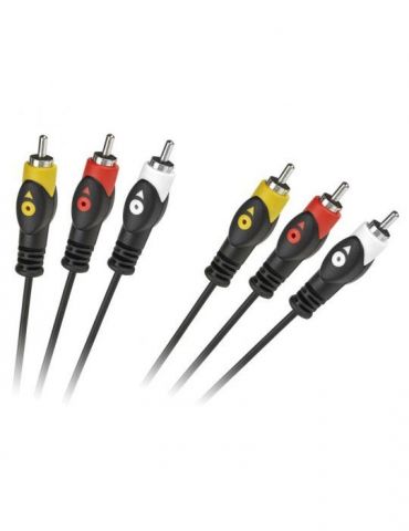 Cablu 3rca-3rca 5m - Tik.ro