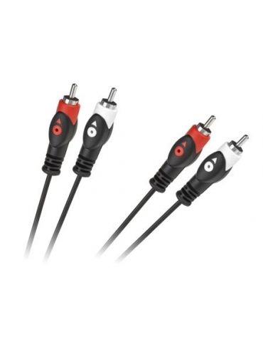Cablu 2x2 rca 3m - Tik.ro