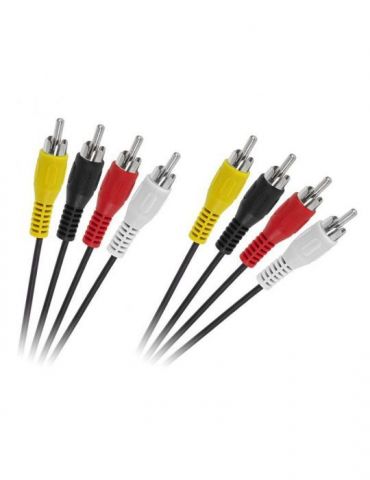 Cablu 4xrca-4xrca 1.8m - Tik.ro