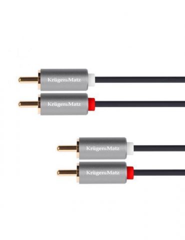 Cablu 2rca - 2rca 1.8m... - Tik.ro