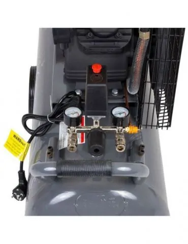 Stager HMV0.25/100 compresor aer 100L 8bar 324L/min monofazat angrenare curea Stager - 1