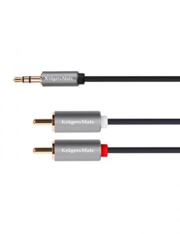Cablu jack 3.5 - 2rca 5m... - Tik.ro