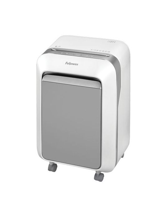 Fellowes Powershred LX21 tocătoare de hârtie Distrugere prin tăiere micro Gri, Alb