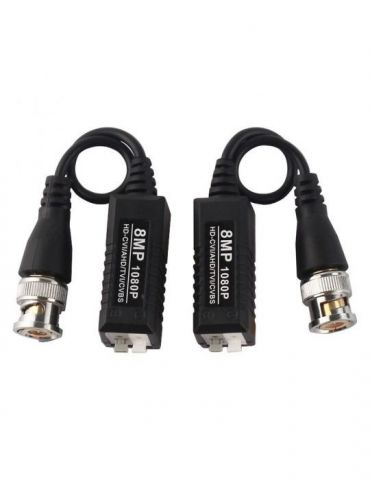 Set video balun utp-bnc - Tik.ro