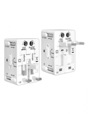 Adaptor priza universal travel - Tik.ro