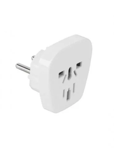 Adaptor tensiune universal alb - Tik.ro