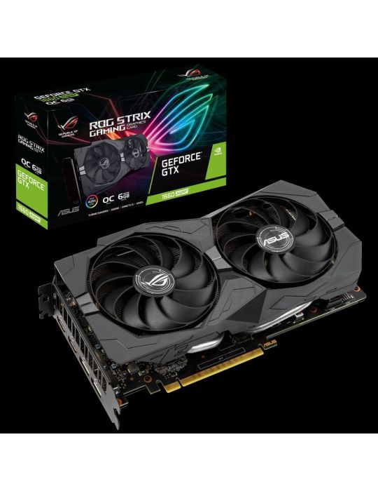 ASUS ROG GTX1660S-O6G-GAMING NVIDIA GeForce GTX 1660 SUPER 6 Giga Bites GDDR6