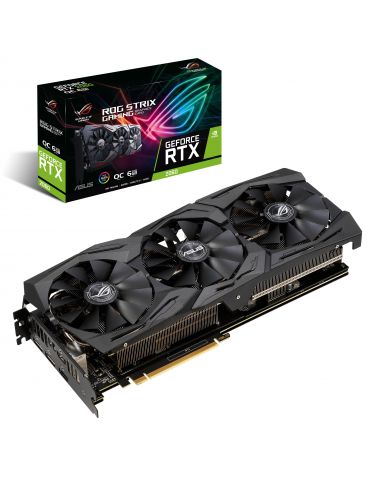 ASUS ROG -STRIX-RTX2060-O6G-GAMING NVIDIA GeForce RTX 2060 6 Giga Bites GDDR6 - Tik.ro