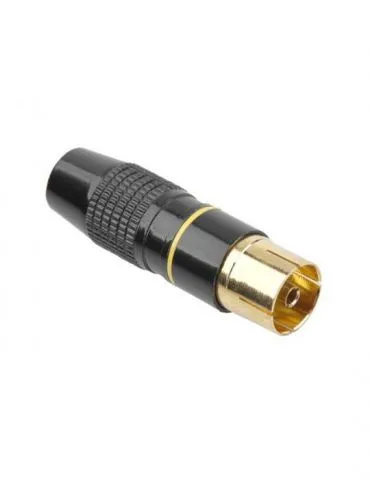 Mufa antena tv mama metal gold - Tik.ro