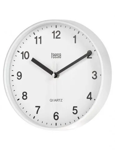 Ceas perete 20cm alb teesa - Tik.ro