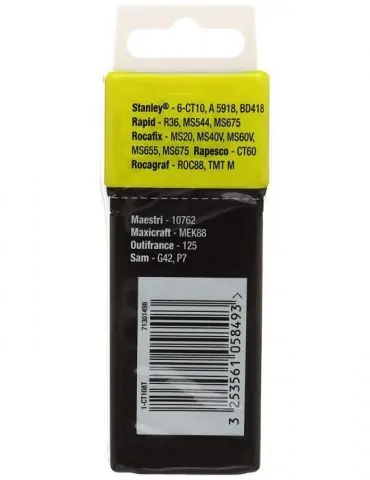 Stanley 1-CT108T Capse pentru cabluri – tip 7/CT100 12mm 1/2 - 1000 buc Stanley - 1 - Tik.ro