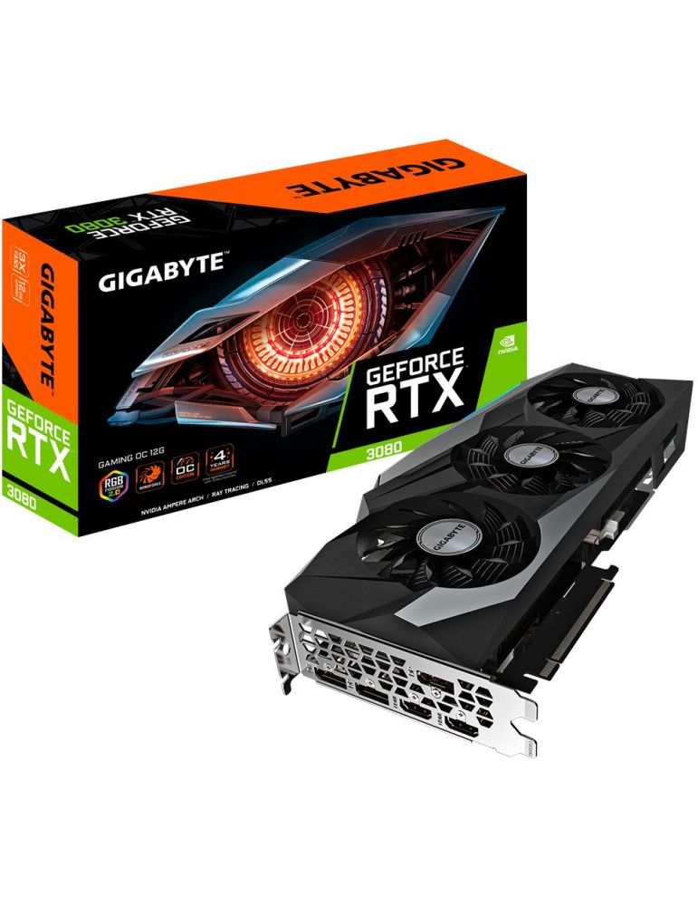 Placa video Gigabyte nVidia GeForce RTX 3080 Gaming OC 12GB LHR GDDR6X 320 bit