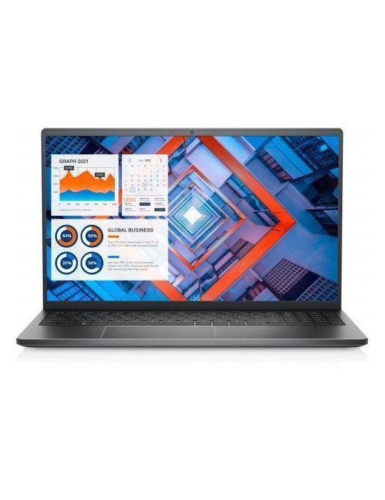 Laptop Dell Vostro 7510, Intel Core i7-11800H, 15.6'', RAM 16GB, SSD 1TB, nVidia GeForce RTX 3050 Ti 4GB Dell - 1