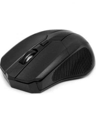 Mouse  spacer pc sau nb wireless 2.4ghz optic 1600 dpi butoane/scroll 3/1  negru spmo-w02 (include tv 0.18lei) Spacer - 1