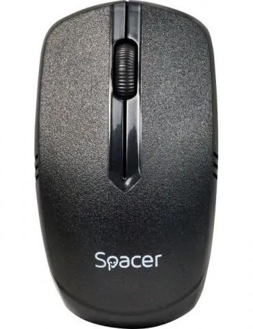 Mouse  spacer pc sau nb wireless 2.4ghz optic 1000 dpi butoane/scroll 3/1  negru spmo-161 (include tv 0.18lei) Spacer - 1