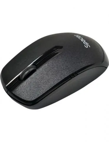 Mouse  spacer pc sau nb wireless 2.4ghz optic 1000 dpi butoane/scroll 3/1  negru spmo-161 (include tv 0.18lei) Spacer - 1