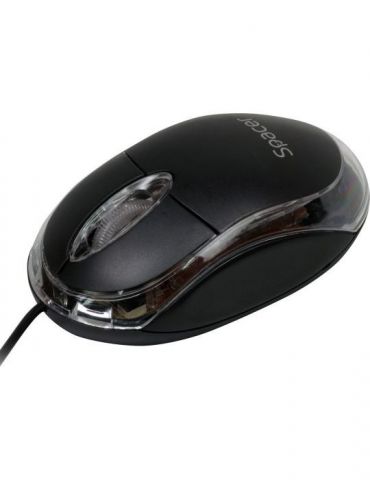 Mouse  spacer pc sau nb cu fir usb optic 800 dpi butoane/scroll 3/1  negru spmo-080 45503289 (include tv 0.18lei) Spacer - 1
