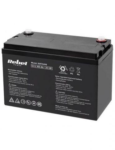 Acumulator gel Rebel, 12V-... - Tik.ro