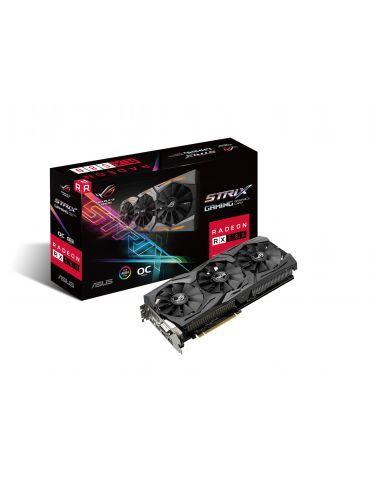 ASUS ROG -STRIX-RX580-O8G-GAMING AMD Radeon RX 580 8 Giga Bites GDDR5 - Tik.ro