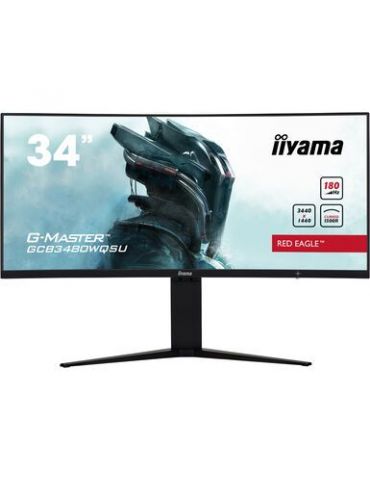iiyama G-MASTER GCB3480WQSU-B1 monitoare LCD 86,4 cm (34") 3440 x 1440 Pixel UltraWide Quad HD Negru - Tik.ro