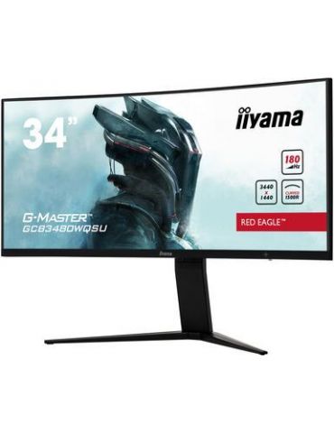 iiyama G-MASTER GCB3480WQSU-B1 monitoare LCD 86,4 cm (34") 3440 x 1440 Pixel UltraWide Quad HD Negru
