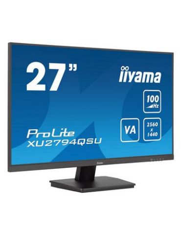 iiyama ProLite XU2794QSU-B6 monitoare LCD 68,6 cm (27") 2560 x 1440 Pixel Wide Quad HD Negru
