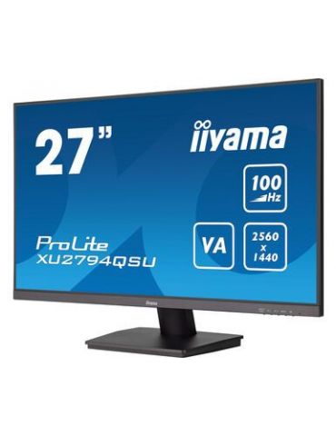 iiyama ProLite XU2794QSU-B6 monitoare LCD 68,6 cm (27") 2560 x 1440 Pixel Wide Quad HD Negru