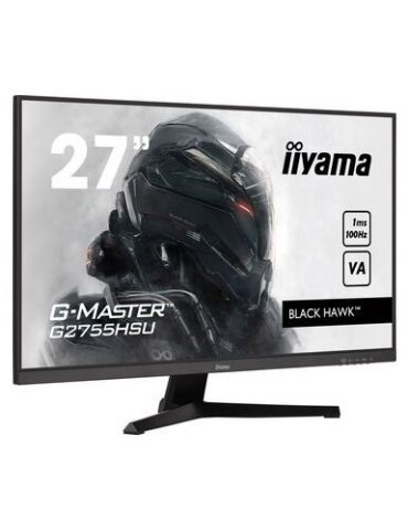 iiyama G-MASTER G2755HSU-B1 monitoare LCD 68,6 cm (27") 1920 x 1080 Pixel Full HD Negru