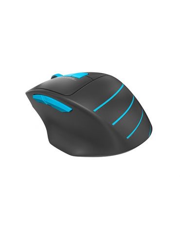 Mouse a4tech gaming wireless 2.4ghz optic 2000 dpi butoane/scroll 6/1 buton selectare viteza negru / albastru fg30 blue (include
