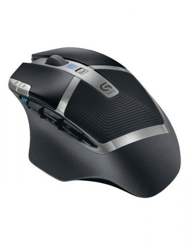 Mouse logitech g602 gaming wireless 2.4ghz optic 2500 dpi butoane/scroll 11/1 butoane programabile negru / gri 910-003822 (inclu