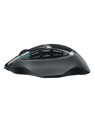 Mouse logitech g602 gaming wireless 2.4ghz optic 2500 dpi butoane/scroll 11/1 butoane programabile negru / gri 910-003822 (inclu