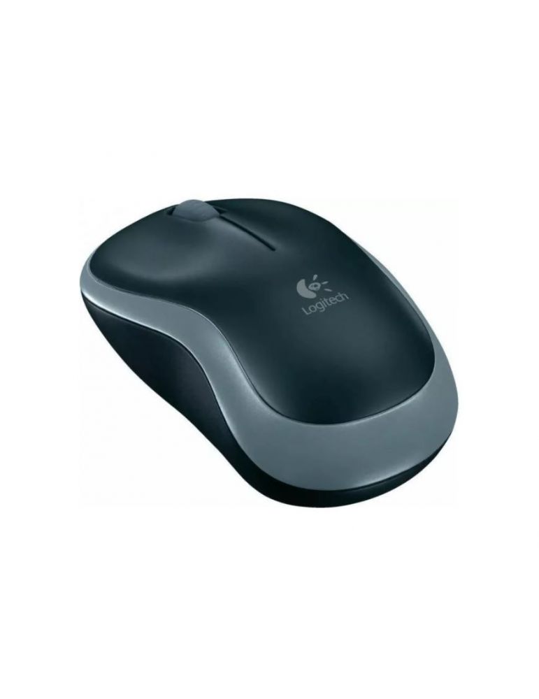 Mouse logitech pc sau nb wireless 2.4ghz optic 1000 dpi butoane/scroll 3/1 buton selectare viteza negru / gri o8910002238 (inclu
