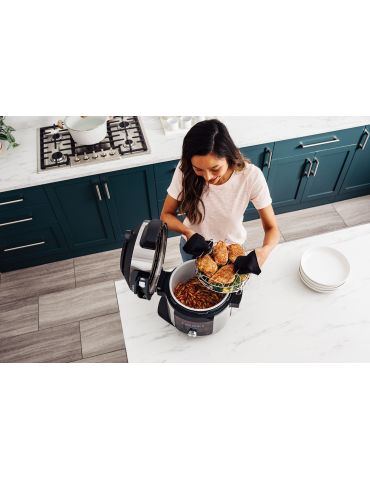 Ninja OL650EU aparate de gătit multifuncționale 7,5 L 1760 W Negru, Din oţel inoxidabil