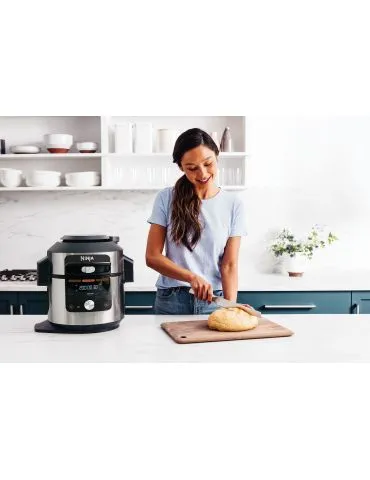 Ninja OL750EU aparate de gătit multifuncționale 7,5 L 1760 W Negru, Din oţel inoxidabil