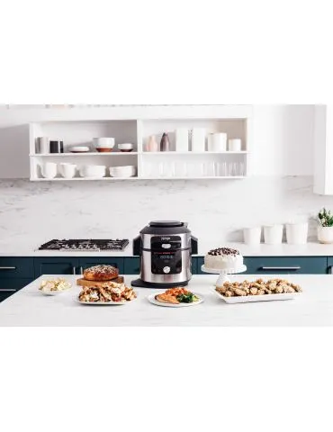 Ninja OL750EU aparate de gătit multifuncționale 7,5 L 1760 W Negru, Din oţel inoxidabil