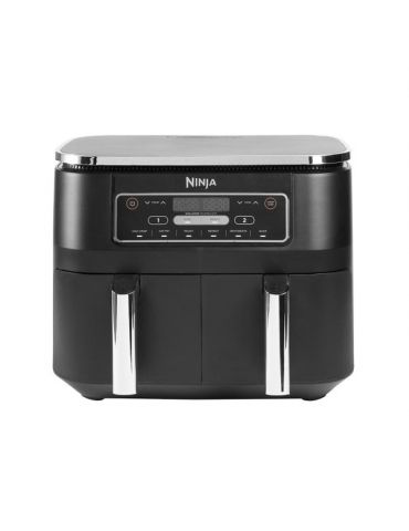Ninja AF300 Dublă 7,6 L De sine-stătător 1690 W Friteuză cu aer cald Negru - Tik.ro