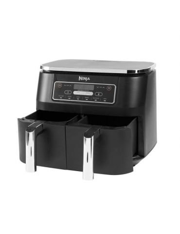 Ninja AF300 Dublă 7,6 L De sine-stătător 1690 W Friteuză cu aer cald Negru