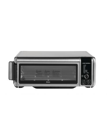Ninja SP101 Singur 10 L De sine-stătător 2400 W Friteuză cu aer cald Negru, Din oţel inoxidabil