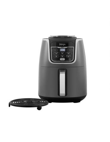 Ninja AF160 Singur 5,2 L De sine-stătător 1750 W Friteuză cu aer cald Gri