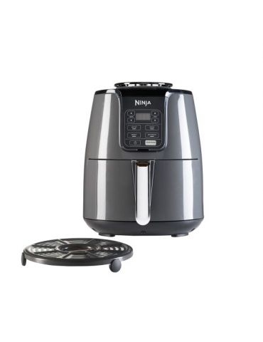 Ninja AF100 Singur 3,8 L De sine-stătător 1550 W Friteuză cu aer cald Negru